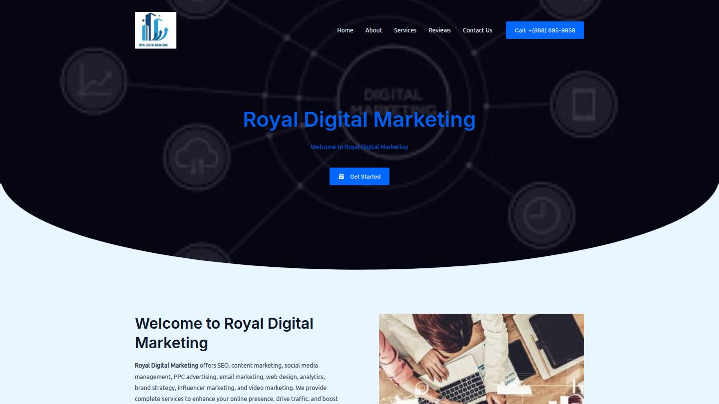 Royal Digital Marketing Logo